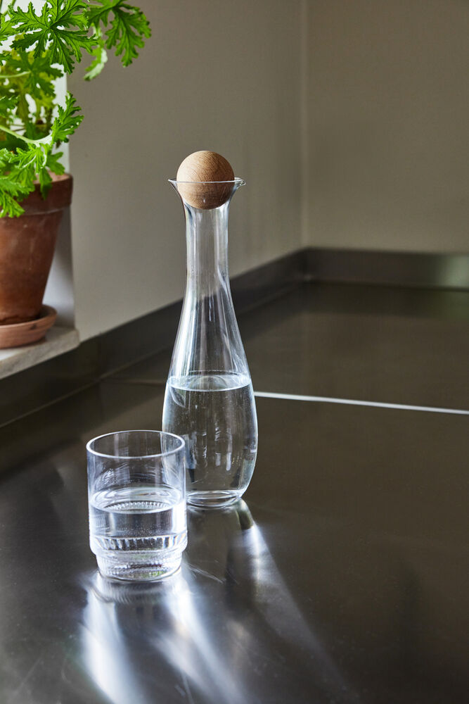 Sagaform Nature karaffel/flaske med eikekork