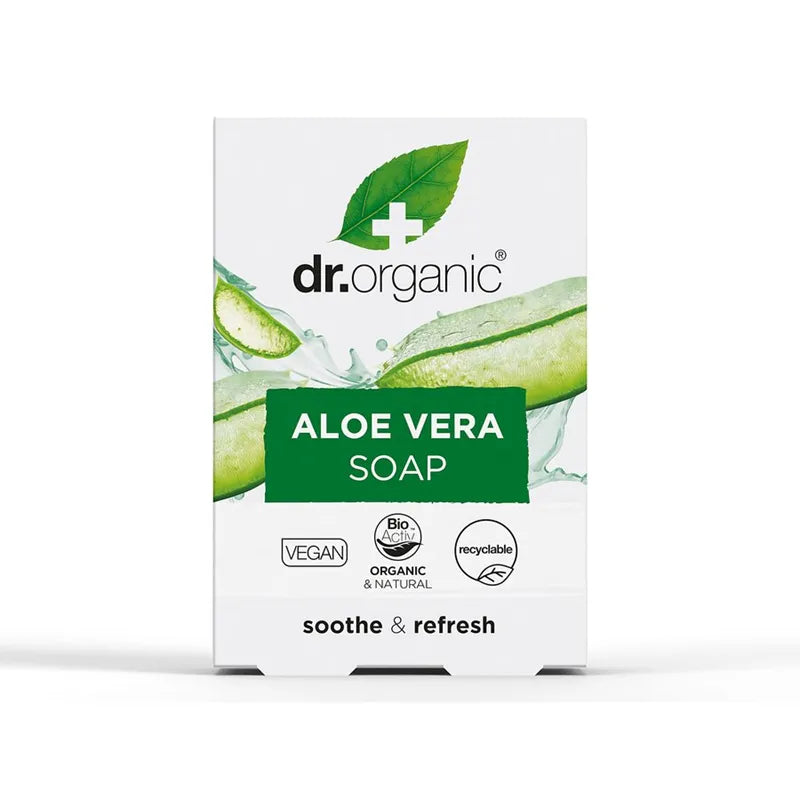 Dr. Organic, Aloe Vera &amp; Rosemary Soap 100 g