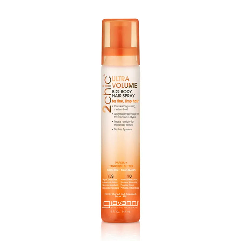 Giovanni tangerine &amp; papaya hair spray 147 ml - Hårspray - JK-Shop