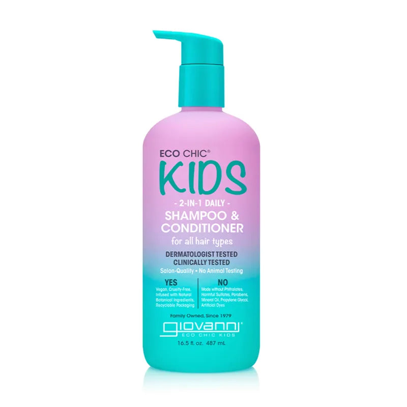 Giovanni Eco Kids Shampo &amp; Balsam 487ml - Sjampo & balsam - JK-Shop
