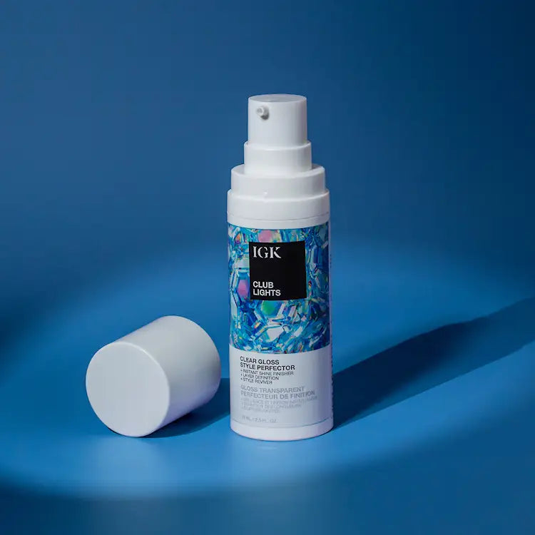 IGK, Club Lights Clear Gloss Style Perfector 75ml