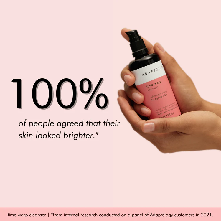 ADAPTOLOGY TIME WARP CLEANSER 100ml - Ansiktsrens - JK-Shop