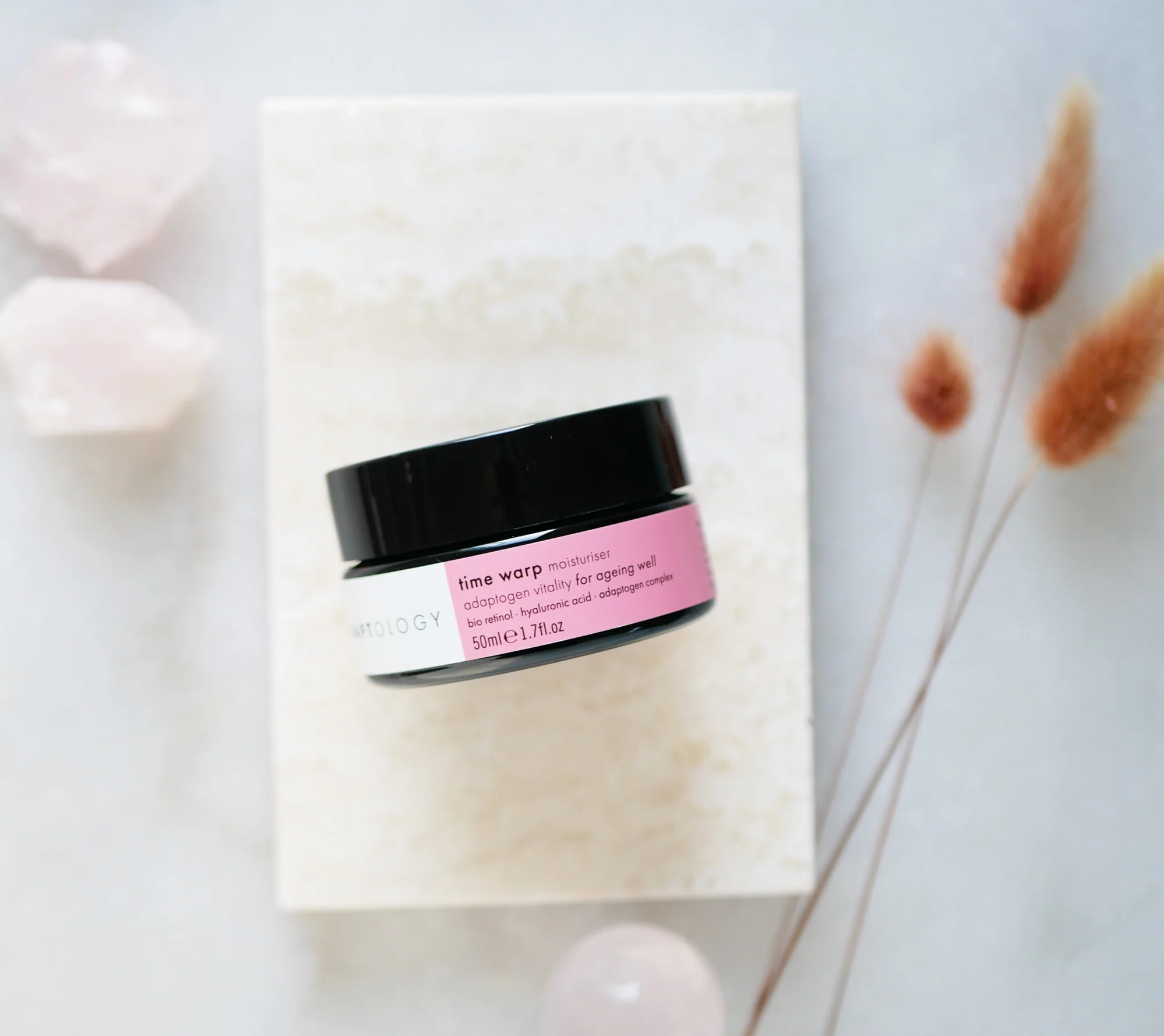 ADAPTOLOGY TIME WARP MOISTURISER - Skjønn alt-i-én anti-age fuktighetskrem - Fuktighetskrem - JK-Shop