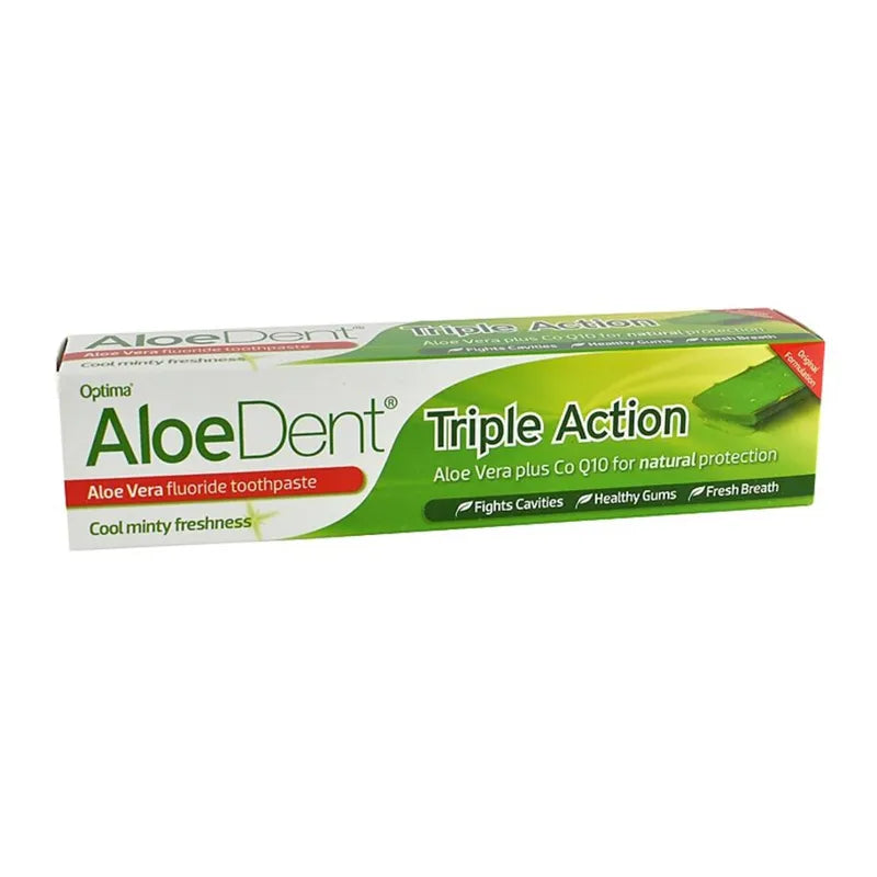 Aloe Dent, Triple Action Tannkrem Med Fluor 100 ml - Tannkrem - JK-Shop