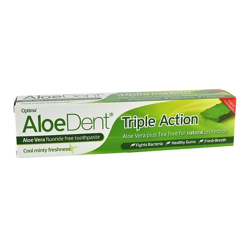 Aloe Dent, Triple Action Tannkrem Uten Fluor 100 ml - Tannkrem - JK-Shop