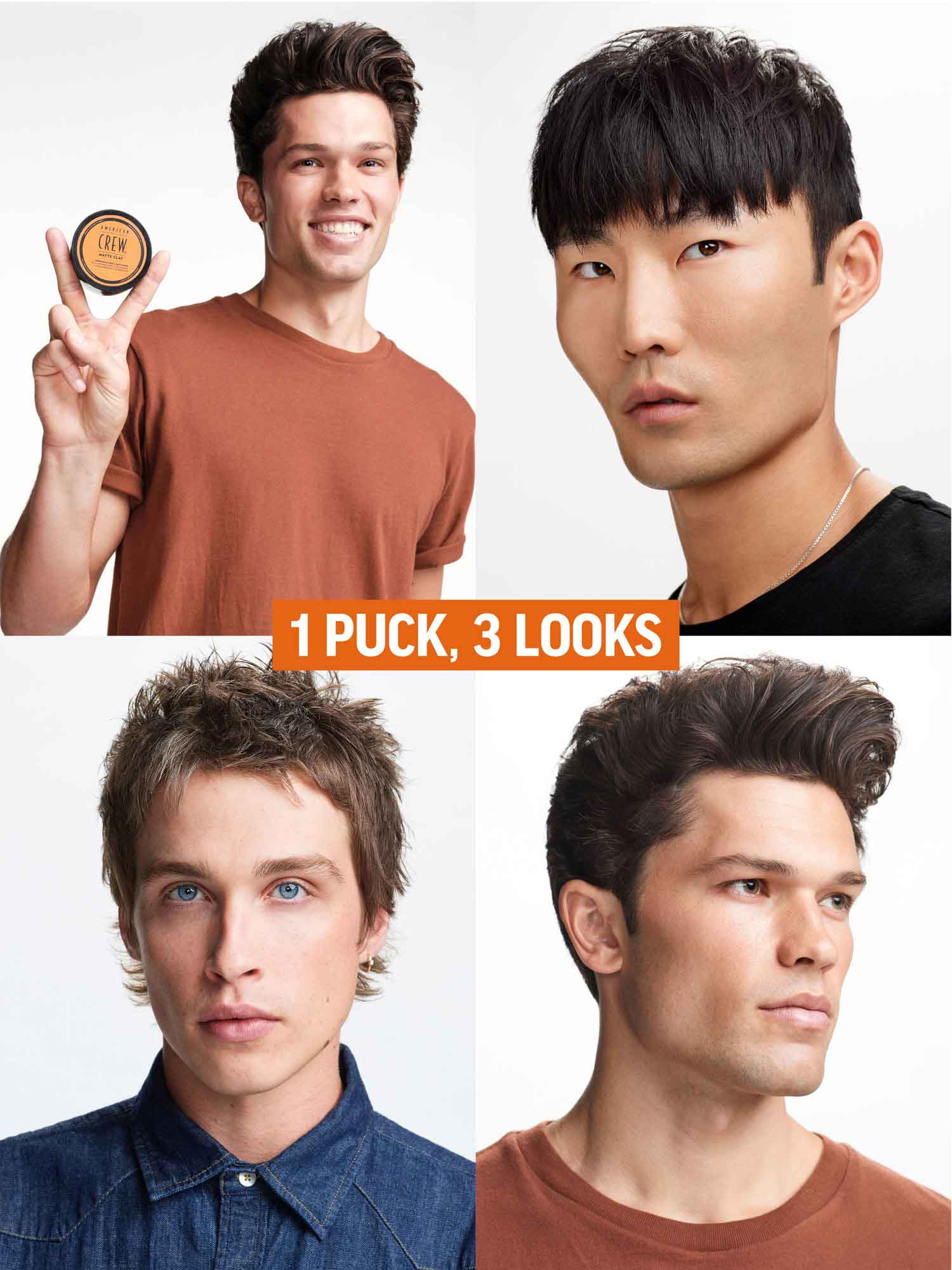 American Crew Matte Clay - Hårvoks - JK-Shop