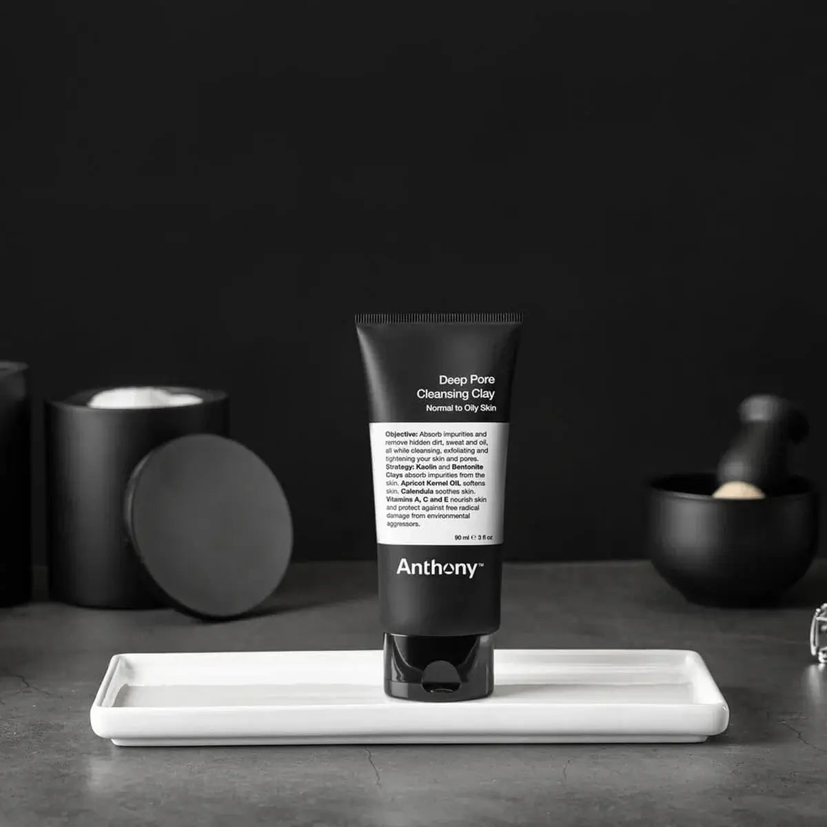 Anthony Deep-Pore Cleansing Clay, 90 ml.-Ansiktsmaske-JKSHOP