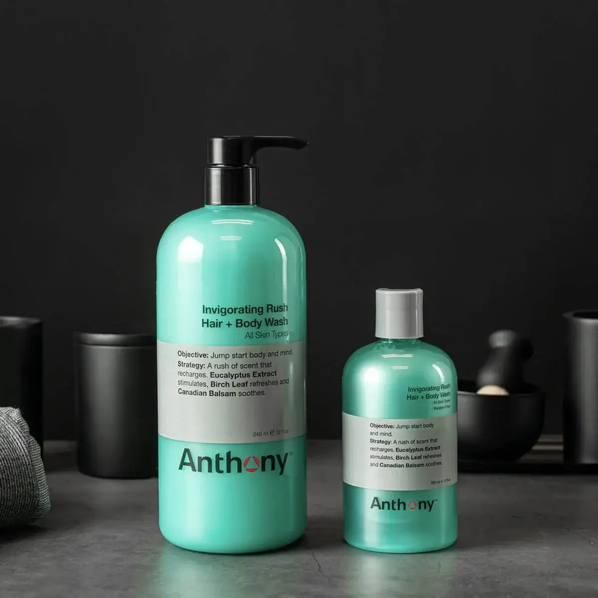 Anthony Invigorating Rush Hair & Body Wash-Dusjsåpe-JKSHOP