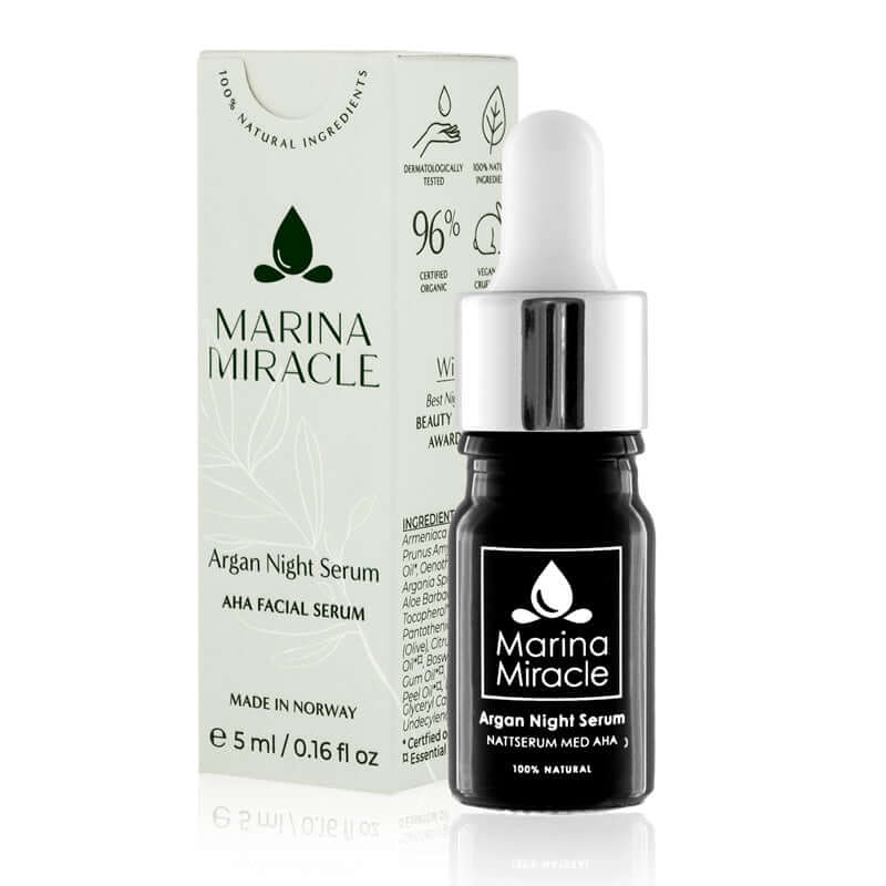 Marina Miracle, Nattserum - Argan Tester-Nattserum-JKSHOP