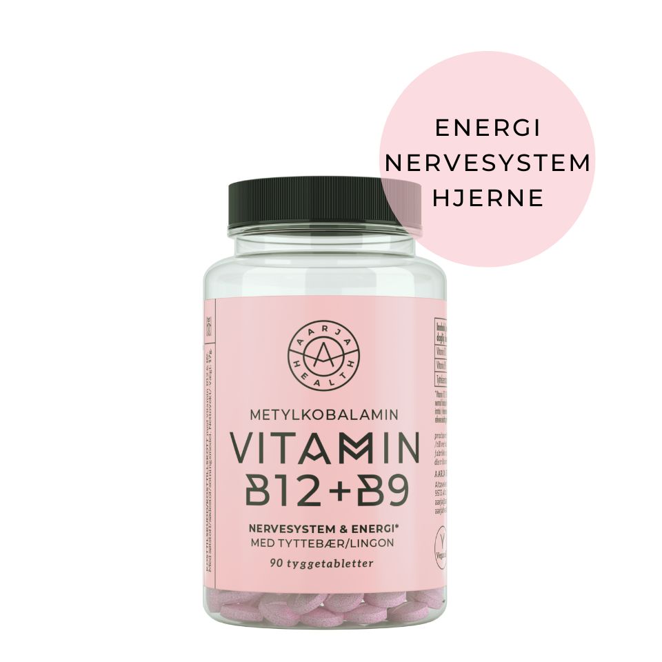 B12, B9 FOLAT & TYTTEBÆR - Vitaminer og kosttilskudd - JK-Shop