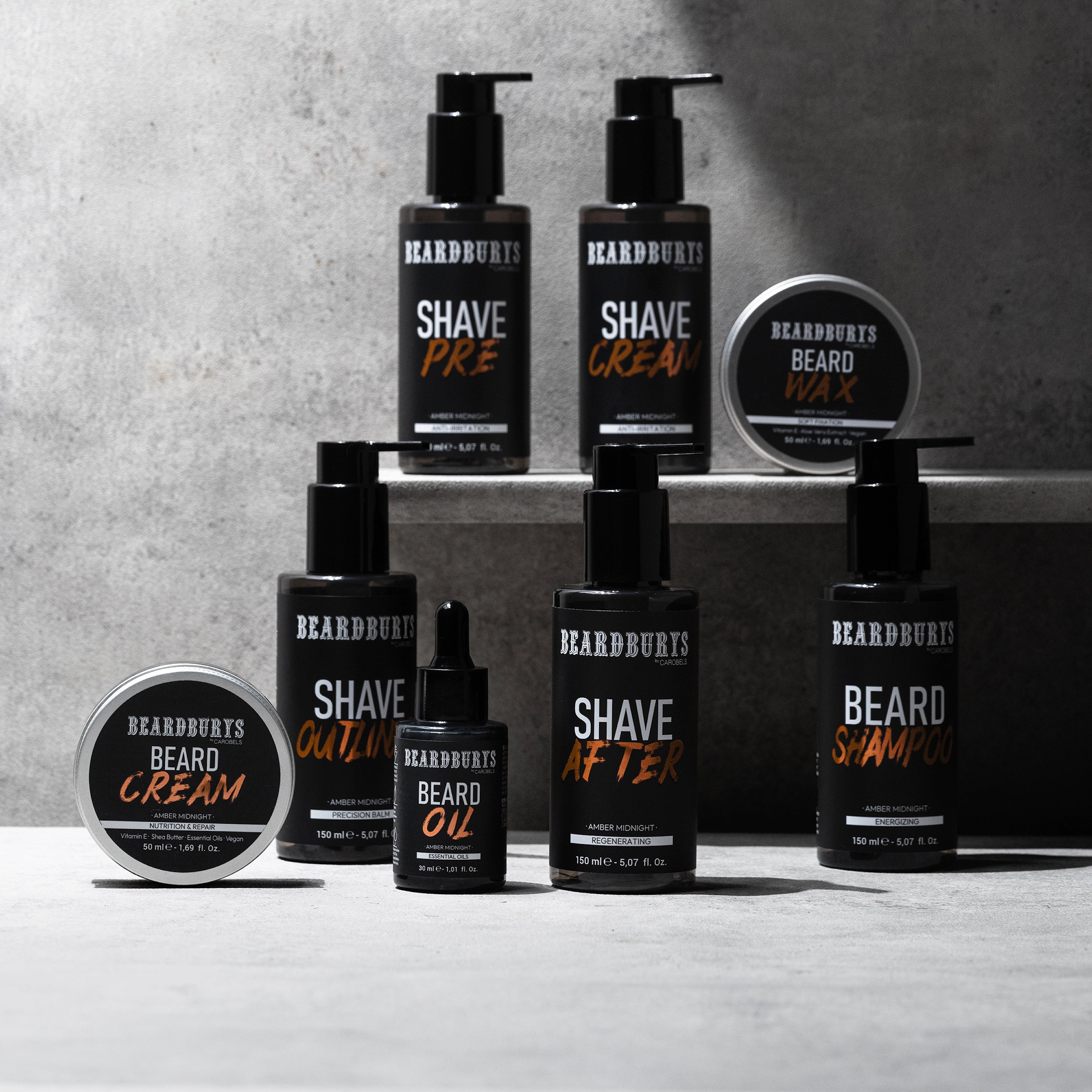 BEARDBURYS Precision Outliner Balm 150ml - Barberkrem - JK-Shop
