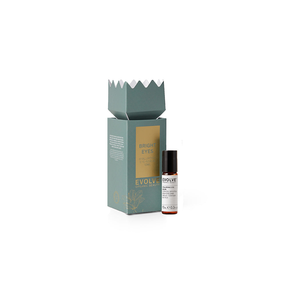 EVOLVE BRIGHT EYES Gavepakke m/ Hyaluronic Eye Serum - Øyeserum - JK-Shop