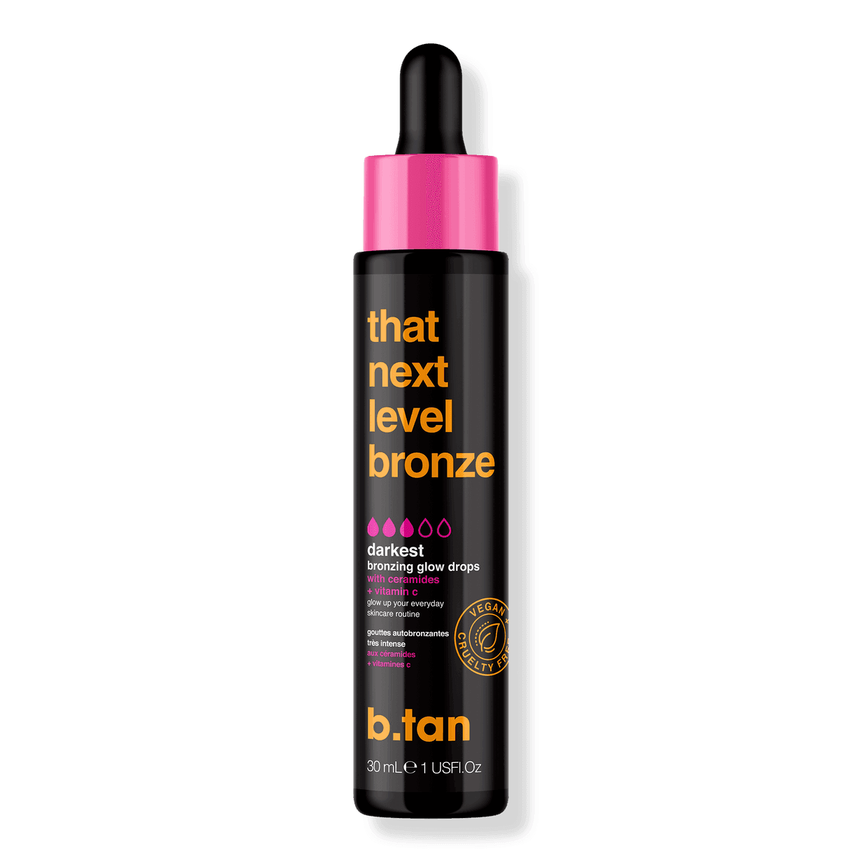 B.tan That Next Level Bronze Bronzing Glow Drops-Selvbruning-JKSHOP