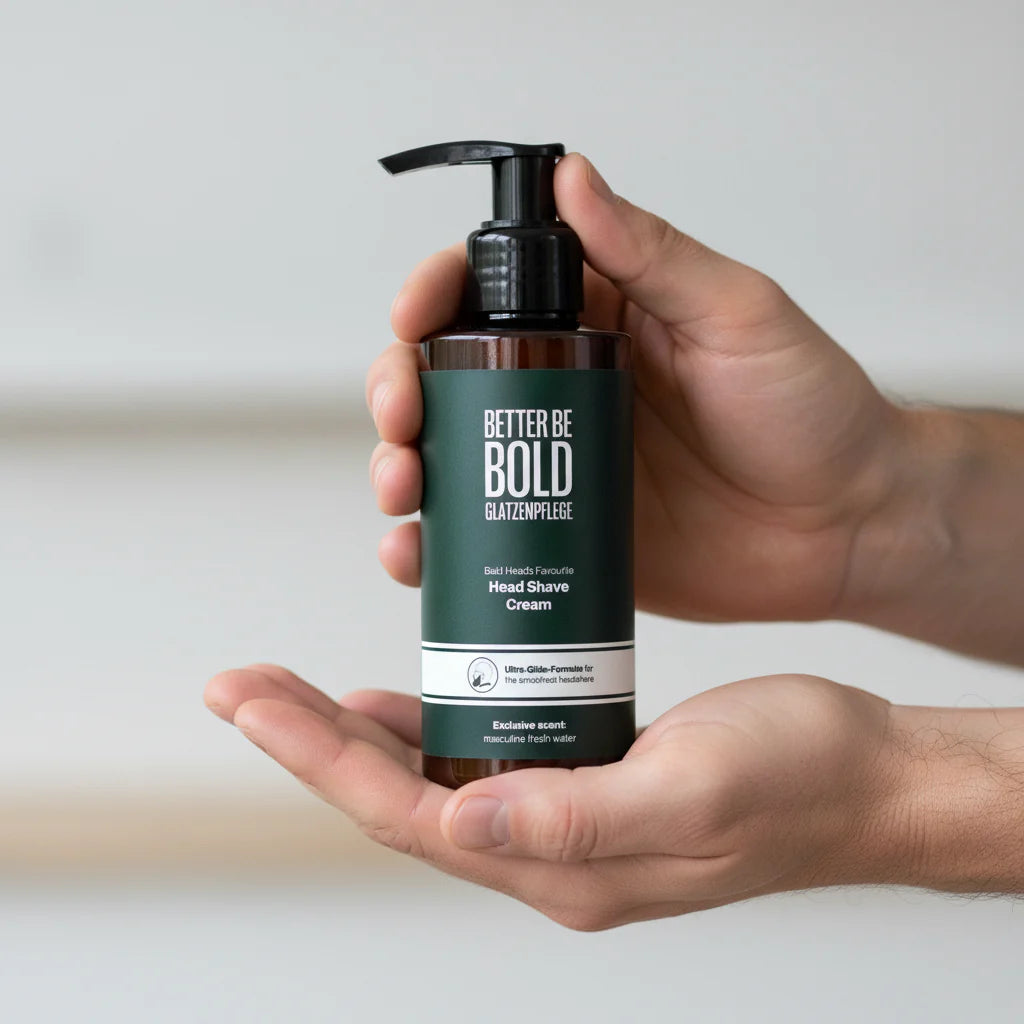 Better Be Bold Head Shave Cream with ultra-glide effect, 150ml. - Barberkrem - JK-Shop