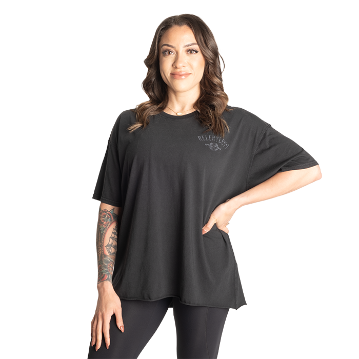 Better Bodies Relentless T-skjorte, Washed Black, S -  - JK-Shop