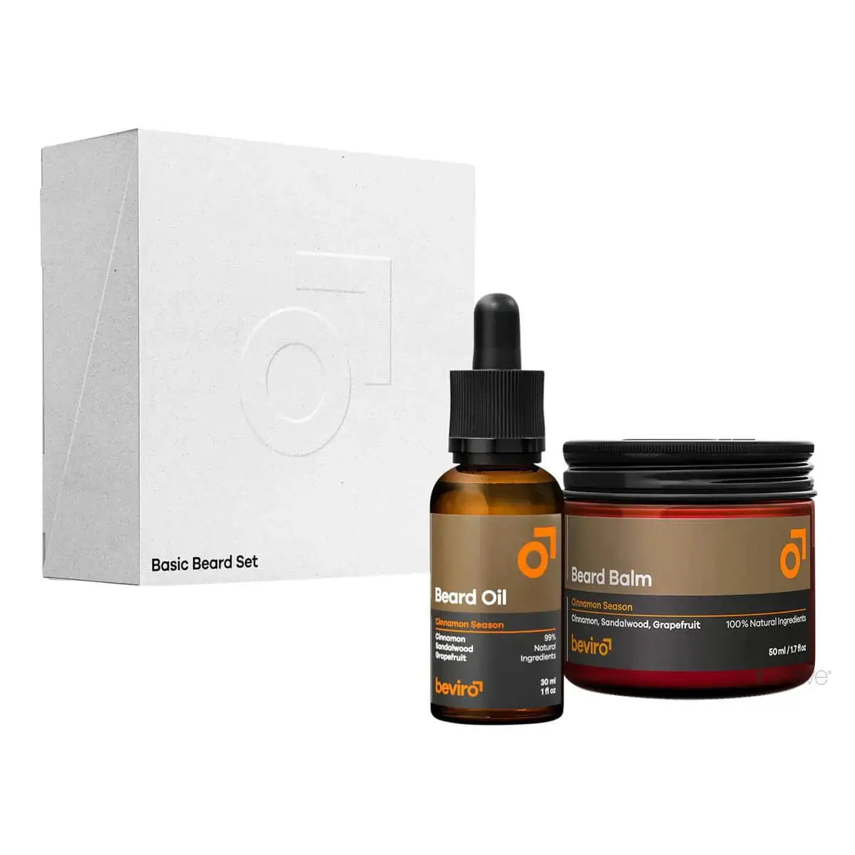 Beviro, Basic Beard Set- Cinnamon Season-Skjeggsett-JKSHOP