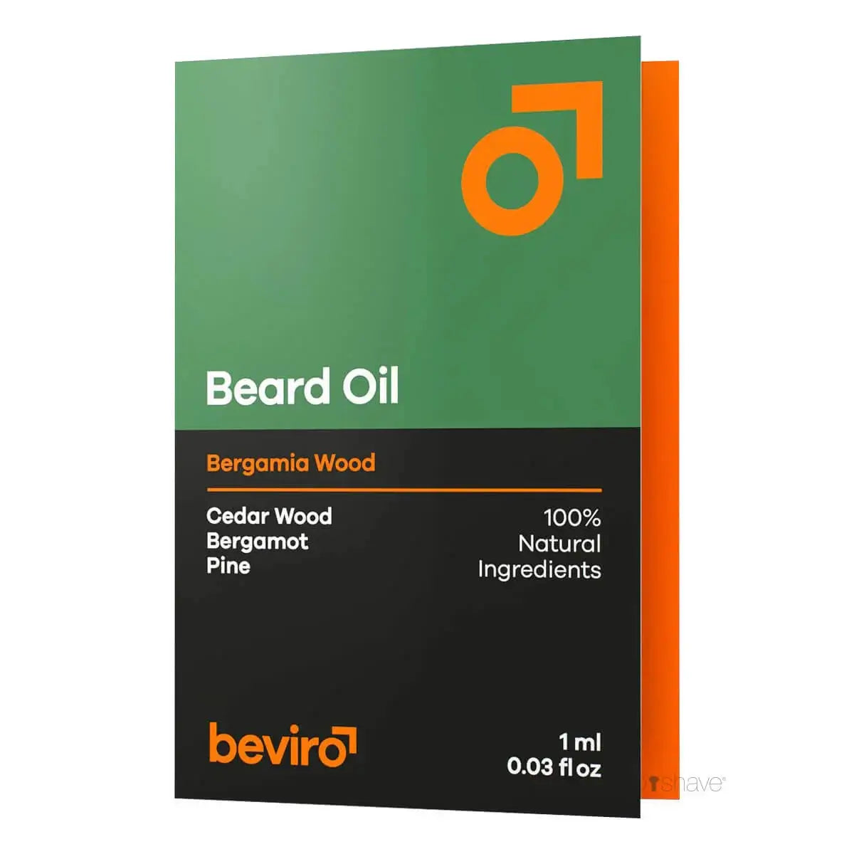 Beviro Beard Oil, Bergamia Wood- TESTER-Skjeggolje-JKSHOP