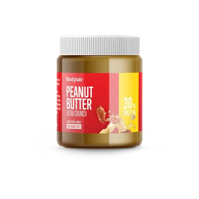 Bodylab Peanut Butter, 6x500g, Ultra Crunch -  - JK-Shop