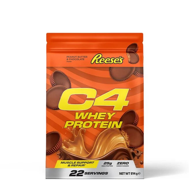C4 Protein 814 g Reeses Chocolate Peanut Butter - Whey protein - JK-Shop