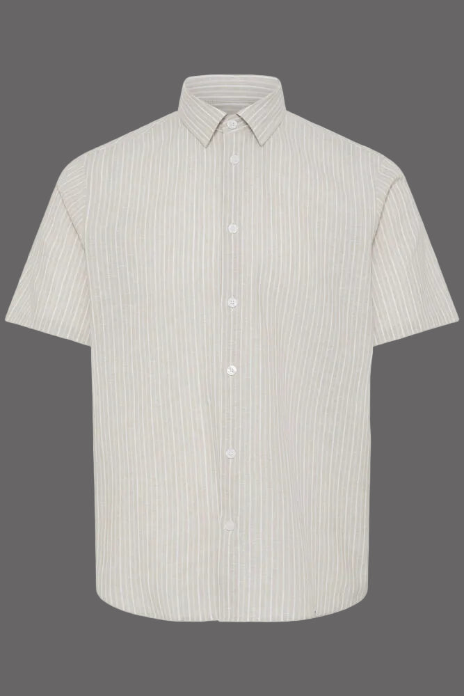 CASUAL FRIDAY, ADSER 0348 STRIPED SHIRT - Skjorter Herre - JK-Shop