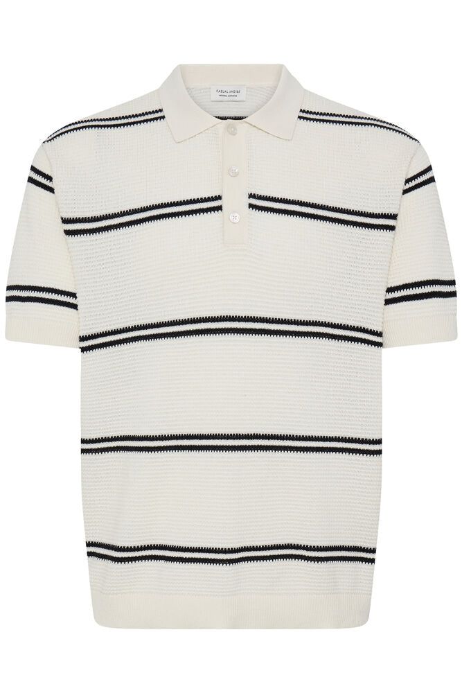 CASUAL FRIDAY, ANDRES POLO KNIT - T-skjorter & polo - JK-Shop