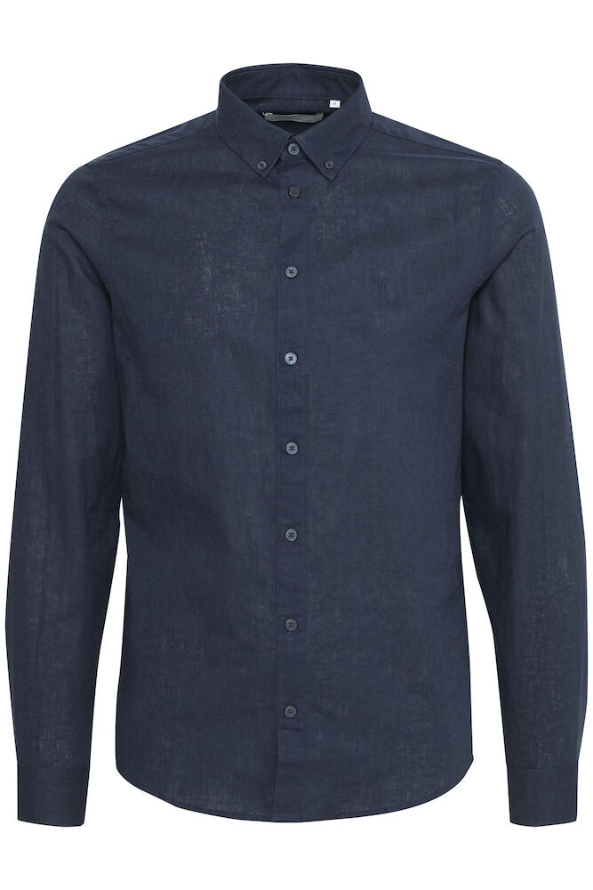 CASUAL FRIDAY, ANTON BD LS LINEN MIX - Skjorter Herre - JK-Shop