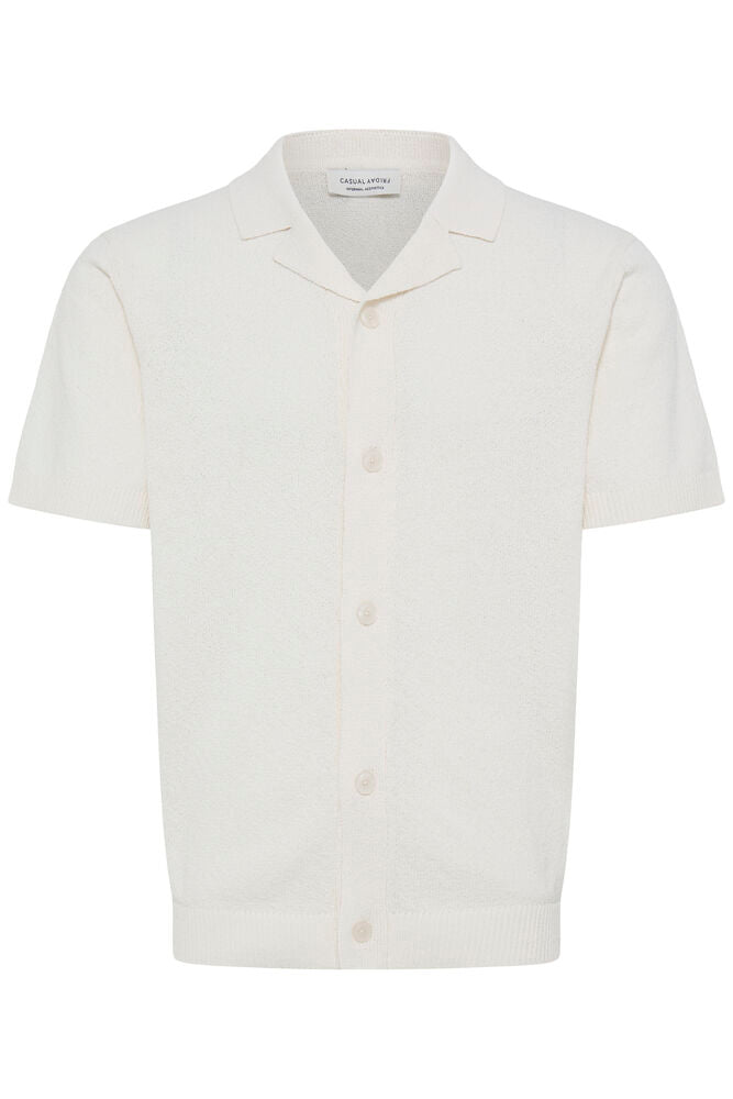 CASUAL FRIDAY, LINDHOLM SS RESORT KNIT - T-skjorter & polo - JK-Shop