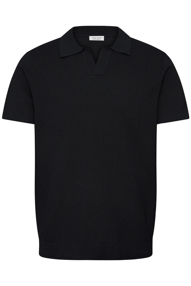 CASUAL FRIDAY, MATEO SS STRUCTURED POLO KNIT - T-skjorter & polo - JK-Shop