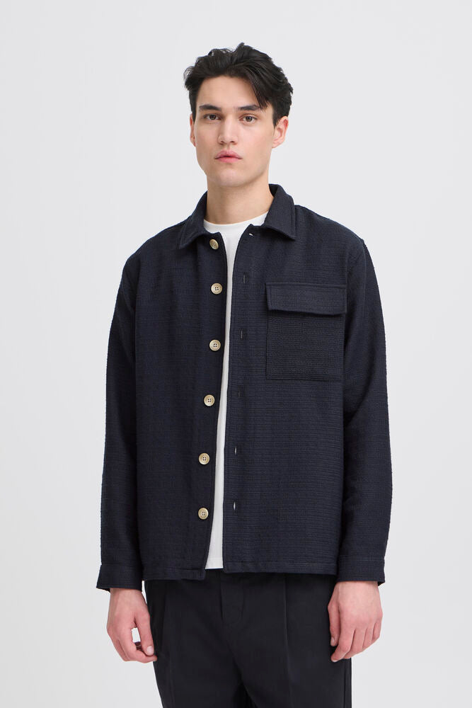 CASUAL FRIDAY, MATT STRUCTURED OVERSHIRT - Skjorter Herre - JK-Shop
