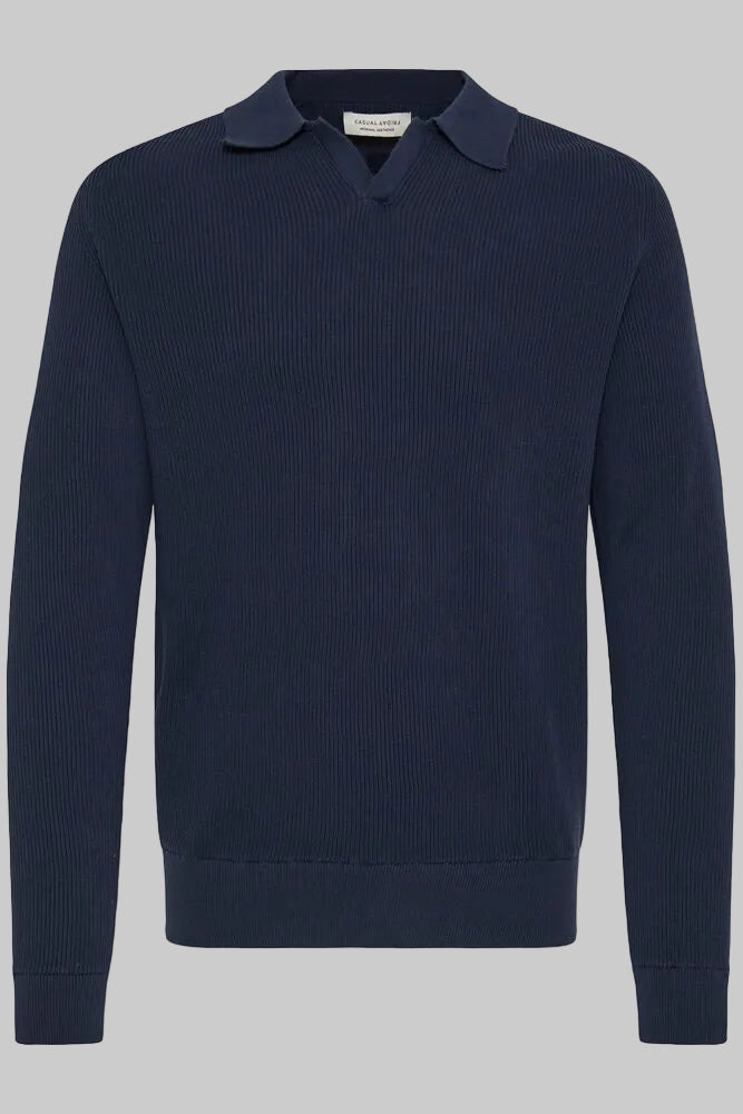 CFNORDIN RIBBED POLO KNIT -  - JK-Shop