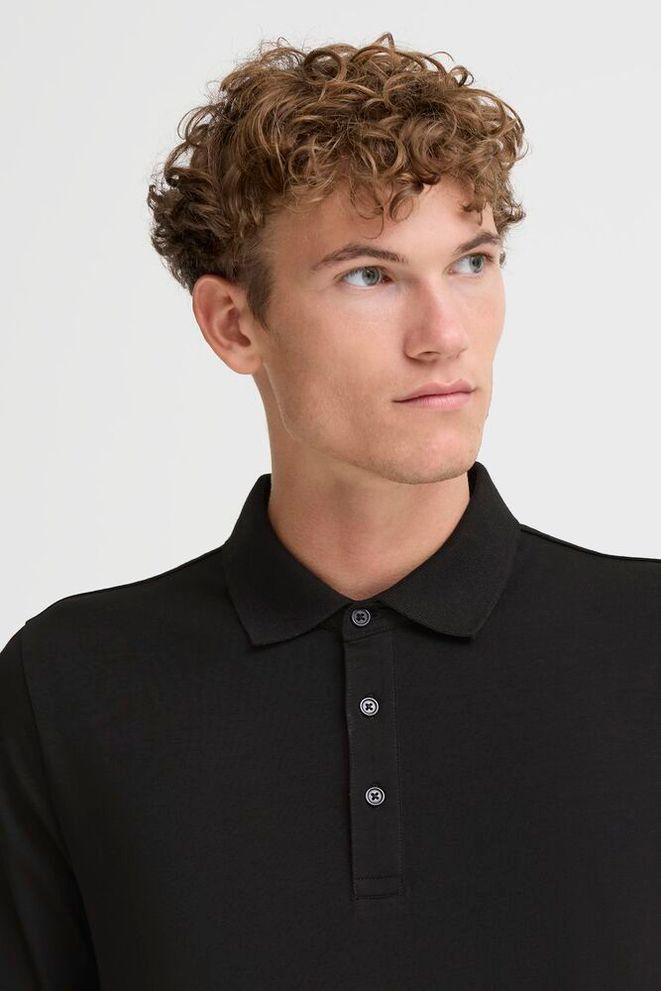 Casual Friday NILSON LIGHT LS POLO - T-skjorter & polo - JK-Shop