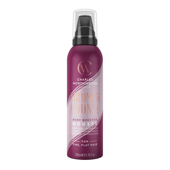 Charles W. Volume & Bounce Body Booster Mousse 200ml - Hårspray - JK-Shop