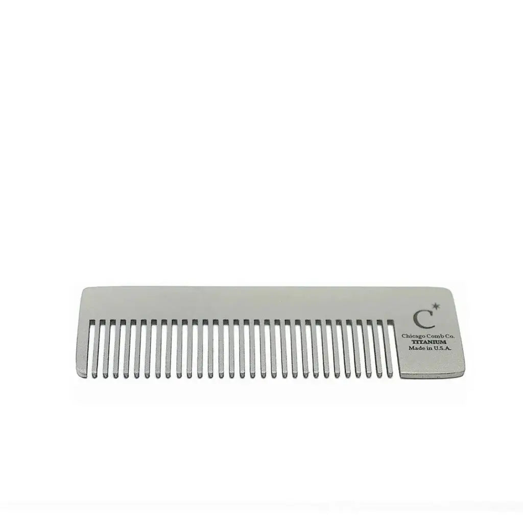 Chicago Comb, Model No.4- Titanium-Hårkam-JKSHOP