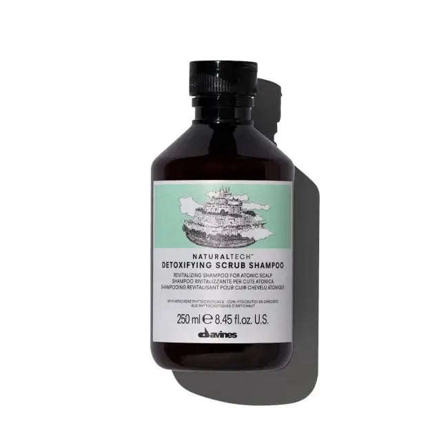 DAVINES Natural Tech, Detoxifying Scrub Shampoo 100ml-Sjampo-JKSHOP
