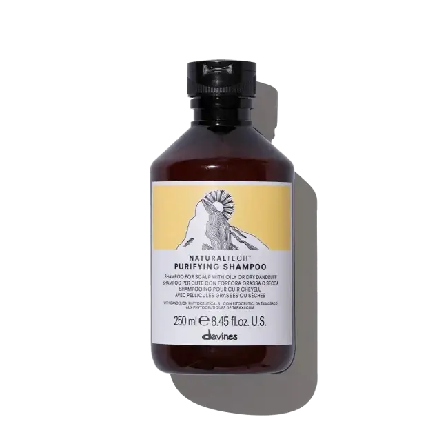 DAVINES Natural Tech, Purifying Shampoo 1000ml - Sjampo - JK-Shop