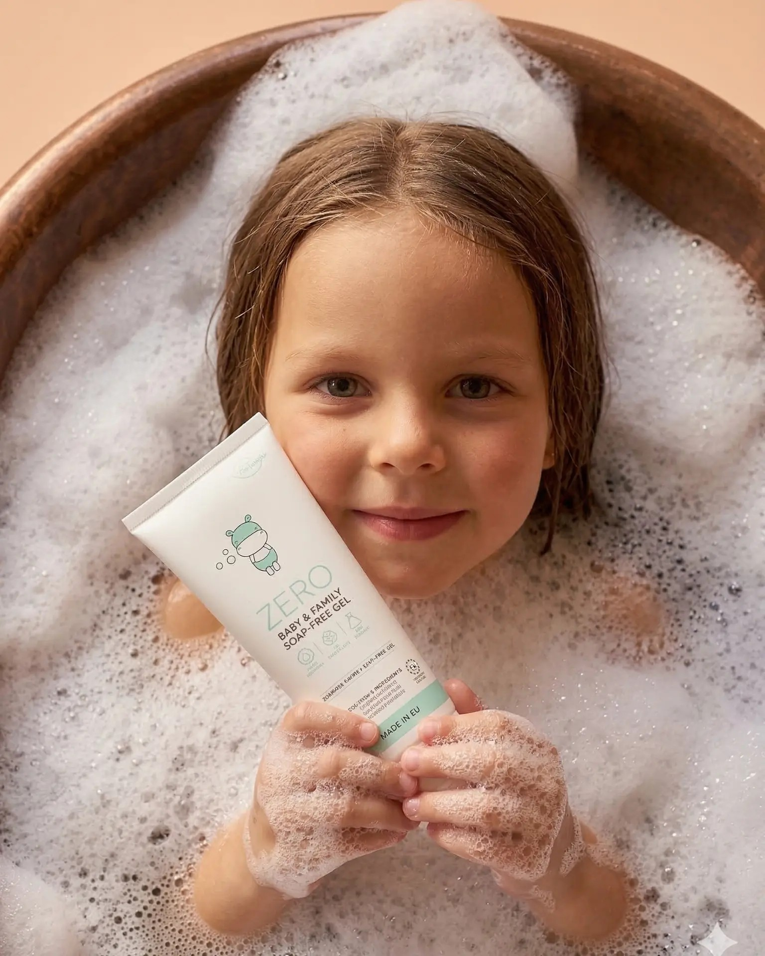 DHYVANA Baby & Family Zero Soap-Free Shower Gel - Shower Gel - JK-Shop