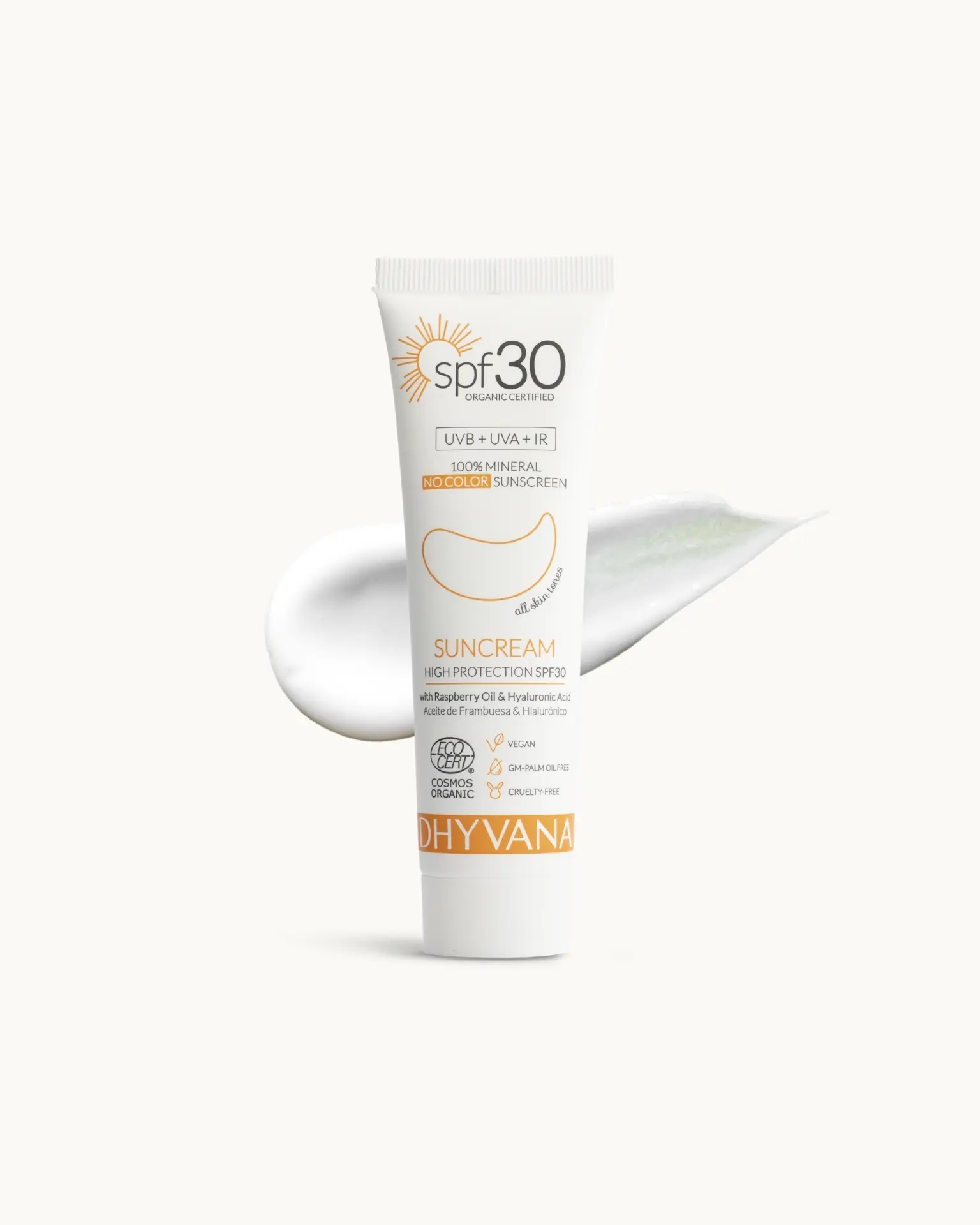DHYVANA Sun Cream SPF30 - Solkrem - JK-Shop