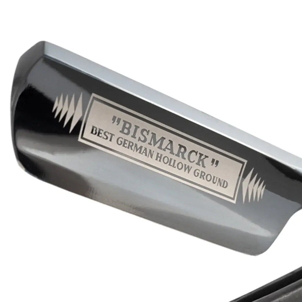 DOVO Straigh Razor 5/8"- Ebony Wood Black Inox-Barberkniv-JKSHOP