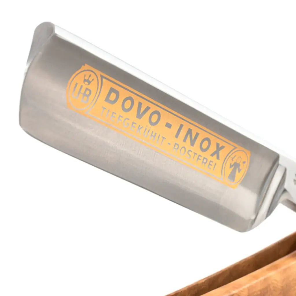DOVO Straight Razor 5/8"- Olivewood, Inox-Barberkniv-JKSHOP