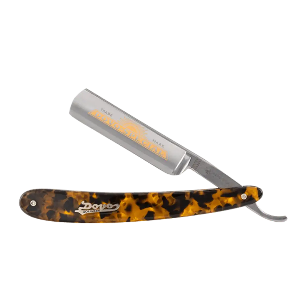 DOVO Straight Razor 5/8"- Tortoise Shell, Special-Barberkniv-JKSHOP
