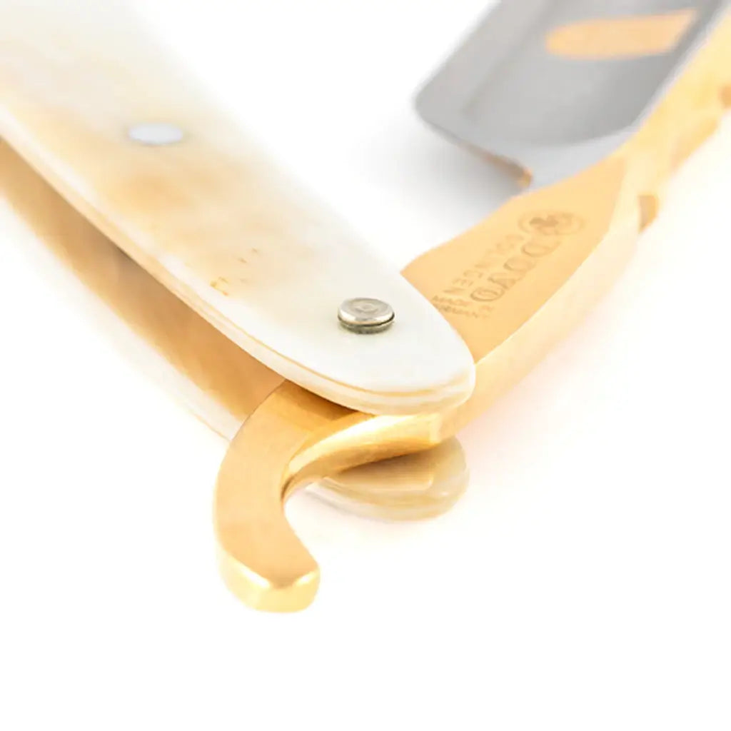 DOVO Straight Razor 6/8"- African Cowhorn, Bergischer Löwe-Barberkniv-JKSHOP