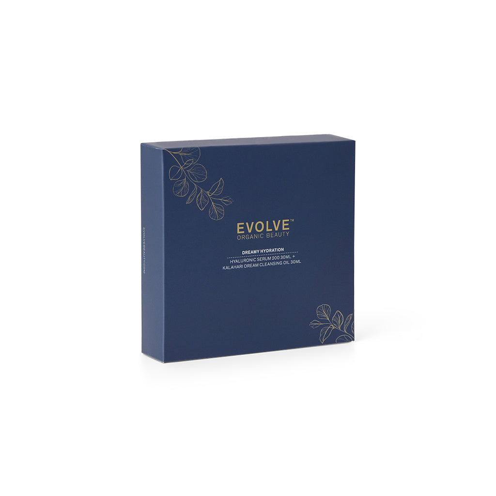 EVOLVE DREAMY HYDRATION Gavesett - Hyaluronic Serum + Kalahari Dream Cleansing Oil - Gavesett - JK-Shop
