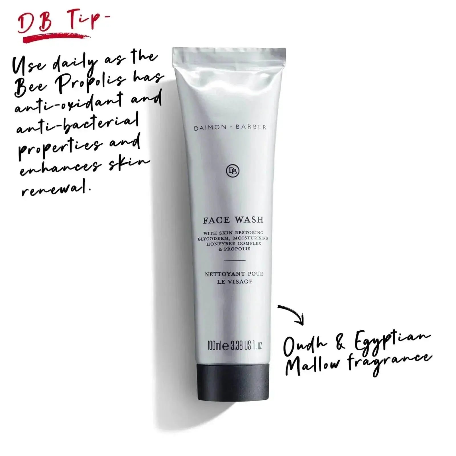 Daimon Barber Face Wash-Ansiktsrens-JKSHOP