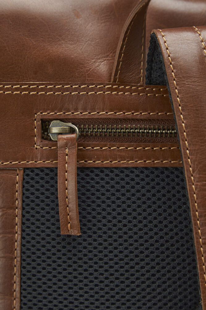 Derby of Sweden, Leather Line Backpack - Ryggsekk - JK-Shop