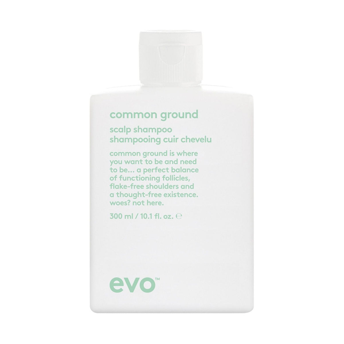 EVO Common Ground Scalp Shampoo 300 ml - Sjampo - JK-Shop