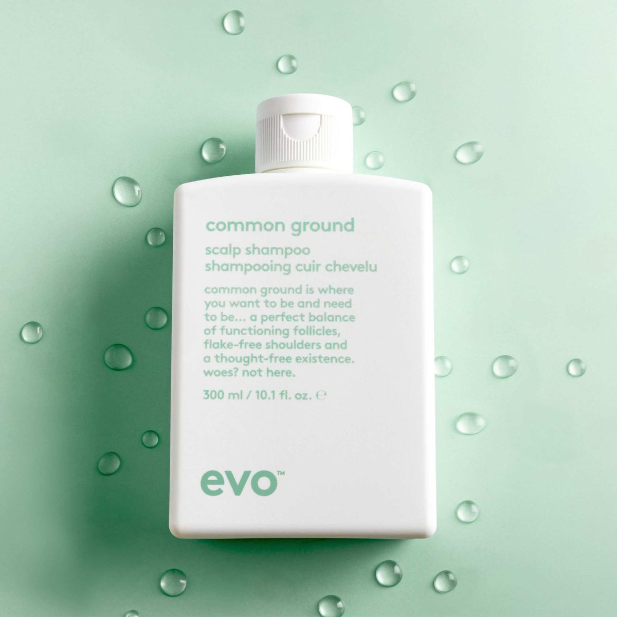 EVO Common Ground Scalp Shampoo 300 ml - Sjampo - JK-Shop