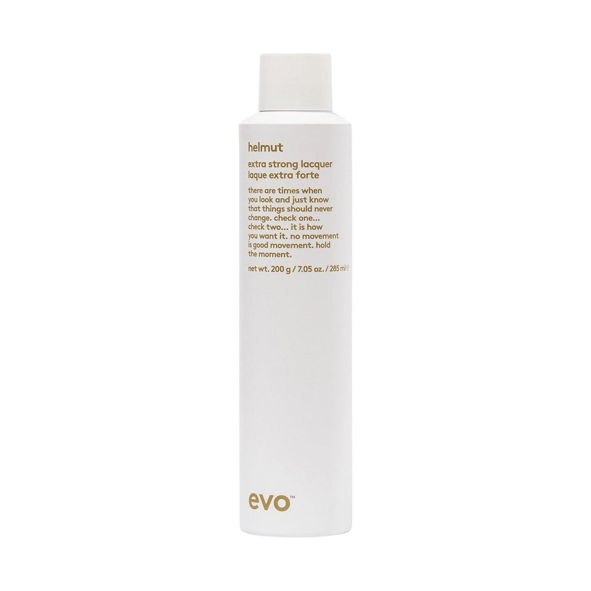 EVO Helmut Extra Strong Lacquer 285 ml - Hårspray - JK-Shop