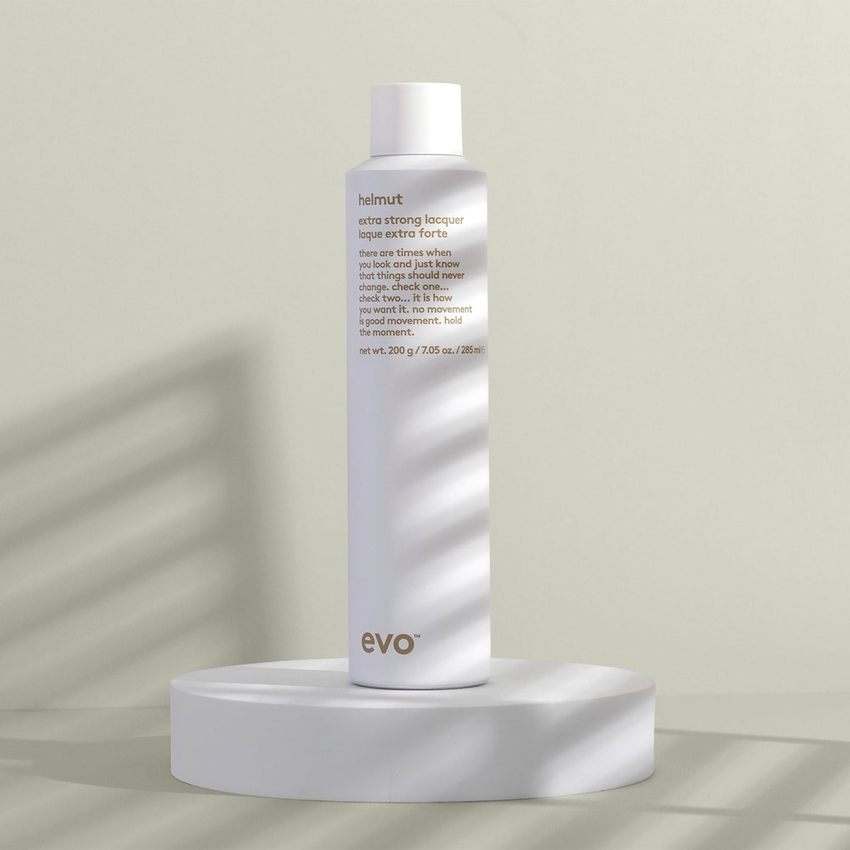 EVO Helmut Extra Strong Lacquer 285 ml - Hårspray - JK-Shop