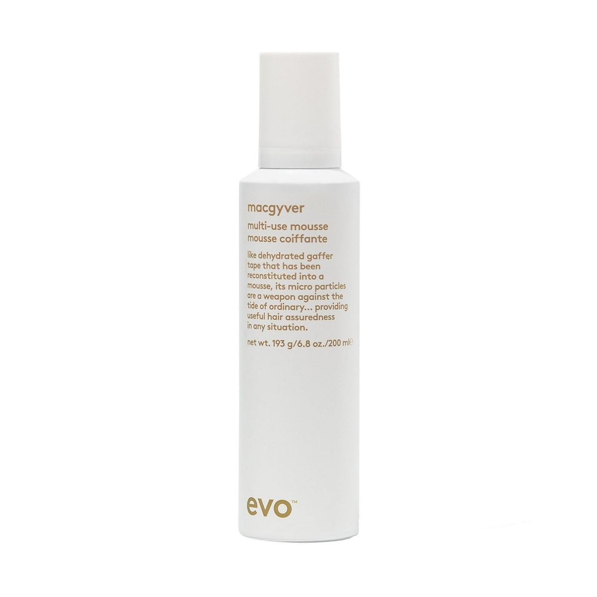 EVO Macgyver Multi-Use Mousse 200 ml - Hårmousse - JK-Shop