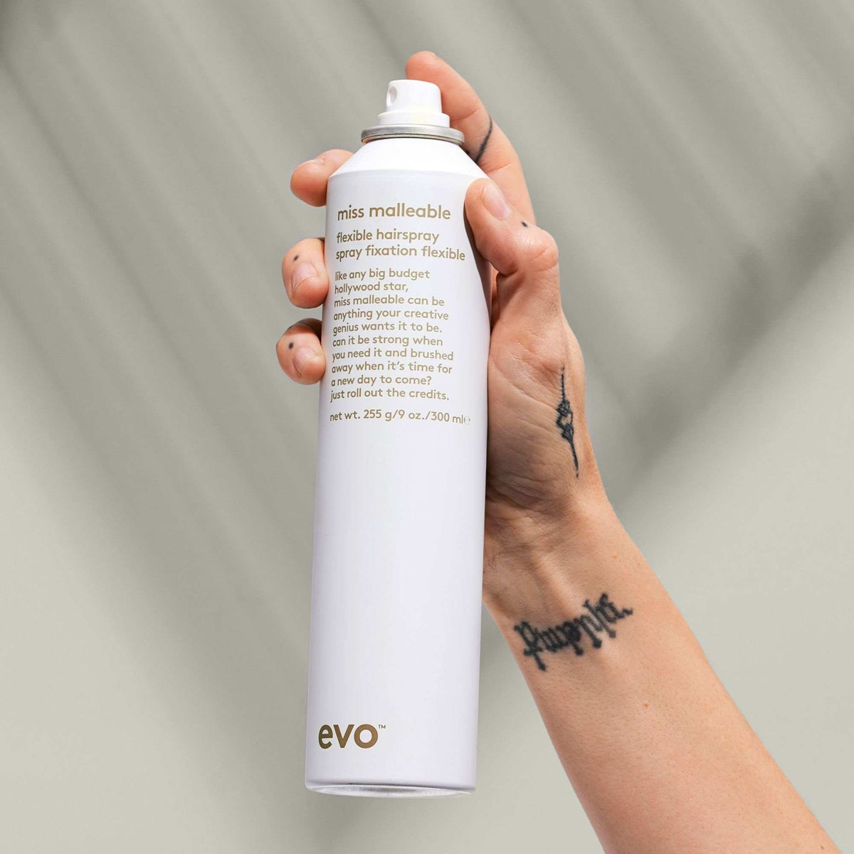 EVO Miss Malleable Flexible Hairspray 300 ml - Hårspray - JK-Shop